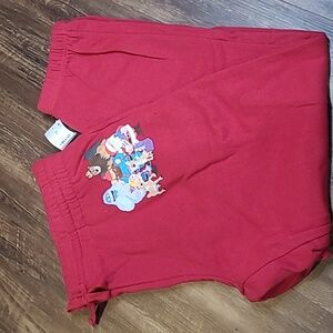 Rudolph Winter Christmas Holiday Red Sweatpant Pant Unisex XL